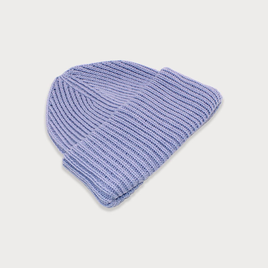 Celisa Recycled Polyester Beanie in Sky Blue