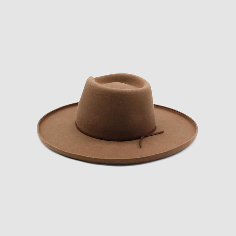 Image of the Ace Of Something Coolibah Fedora in Nut