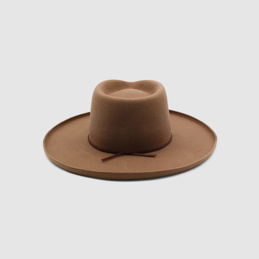 Image of the Ace Of Something Coolibah Fedora in Nut