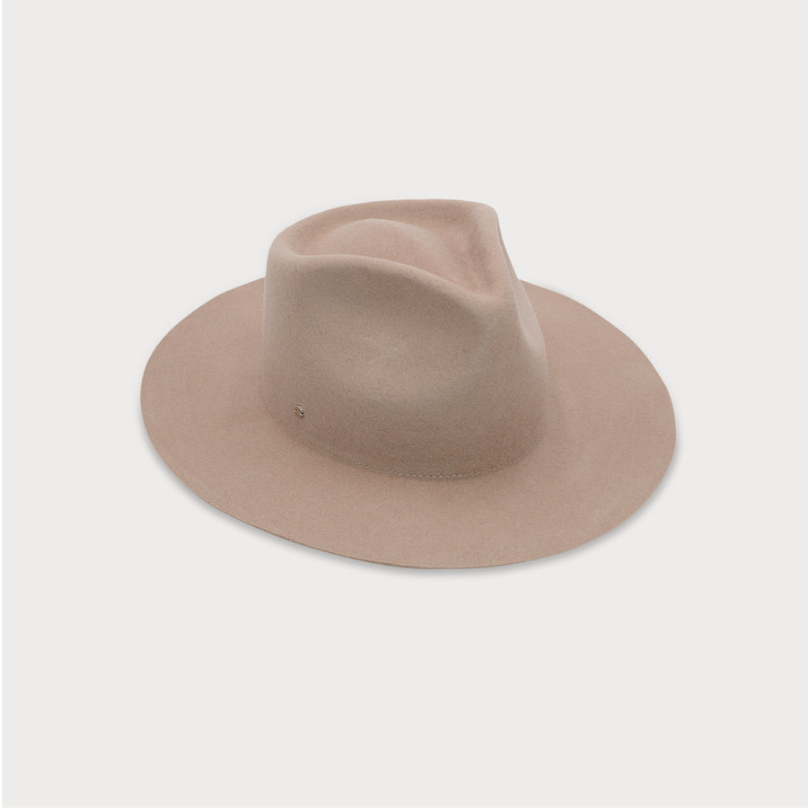 Image of the Ace Of Something Amie Fedora in Oatmeal