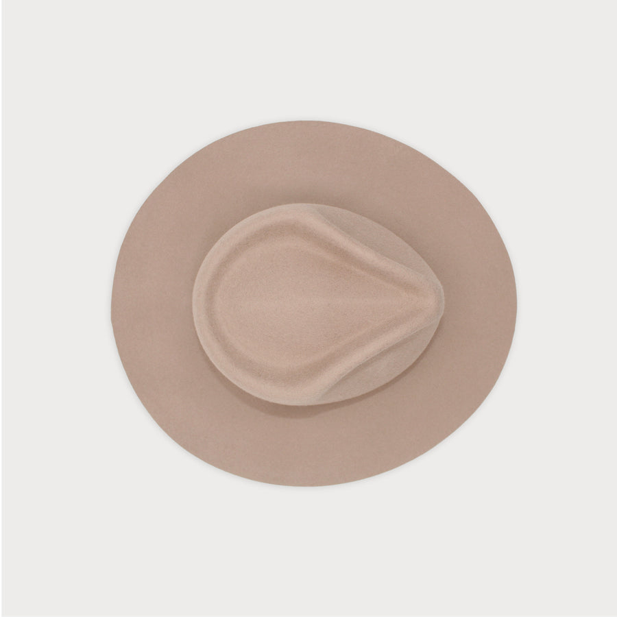 Image of the Ace Of Something Amie Fedora in Oatmeal