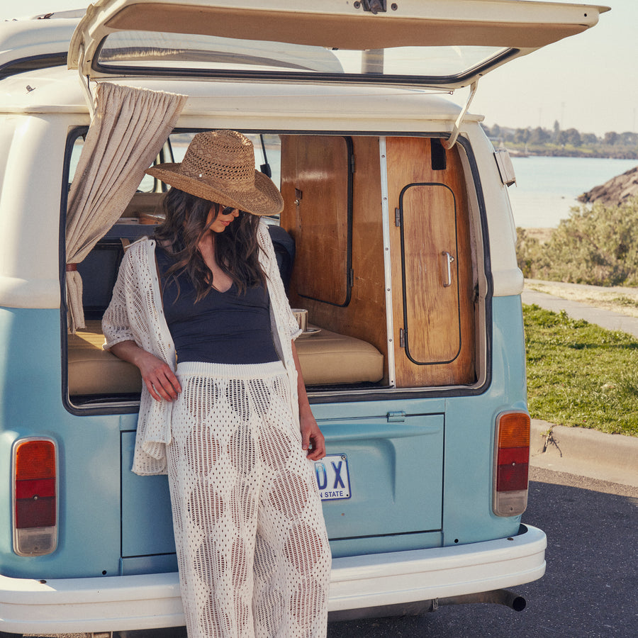 Alba Fedora in Natural Hazel