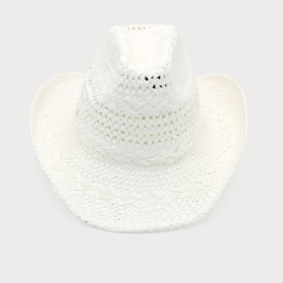 Alba Cowboy Hat in White