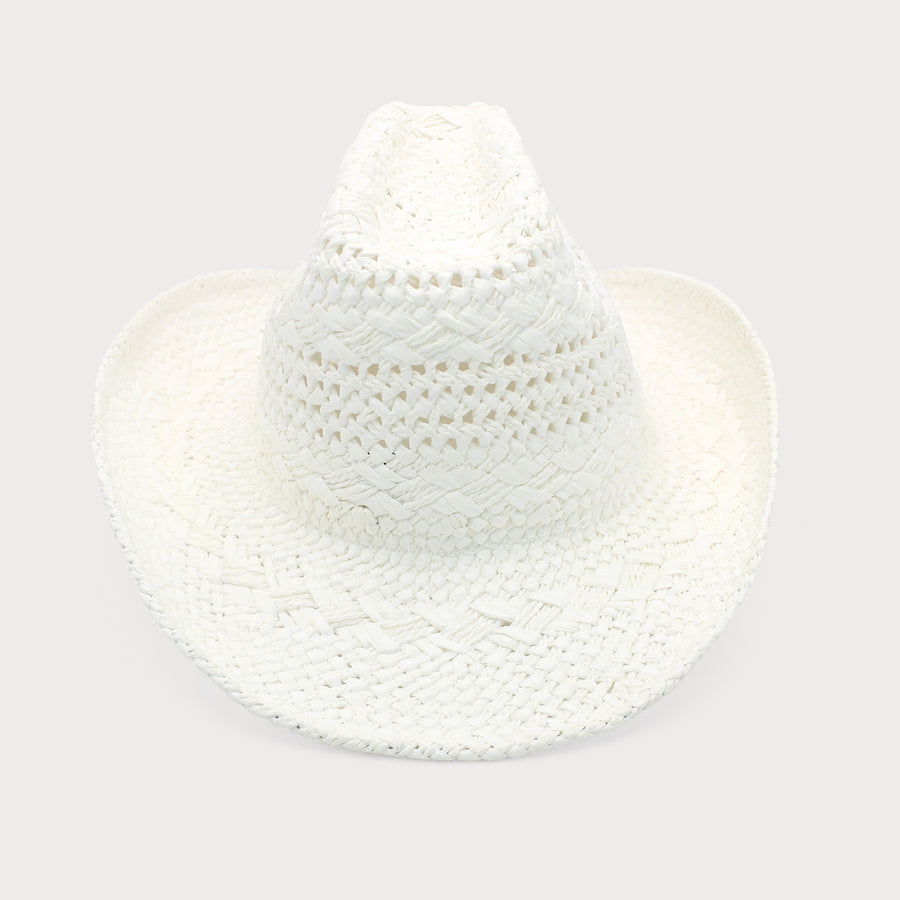 Alba Cowboy Hat in White