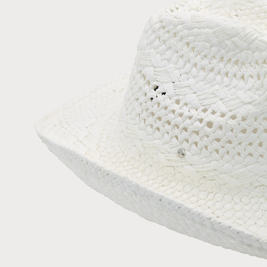 Alba Cowboy Hat in White