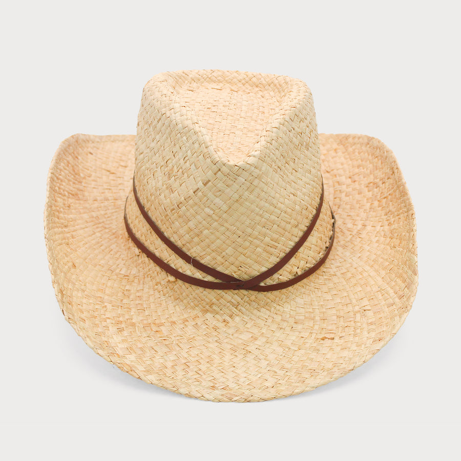 Caspian Cowboy Hat in Natural