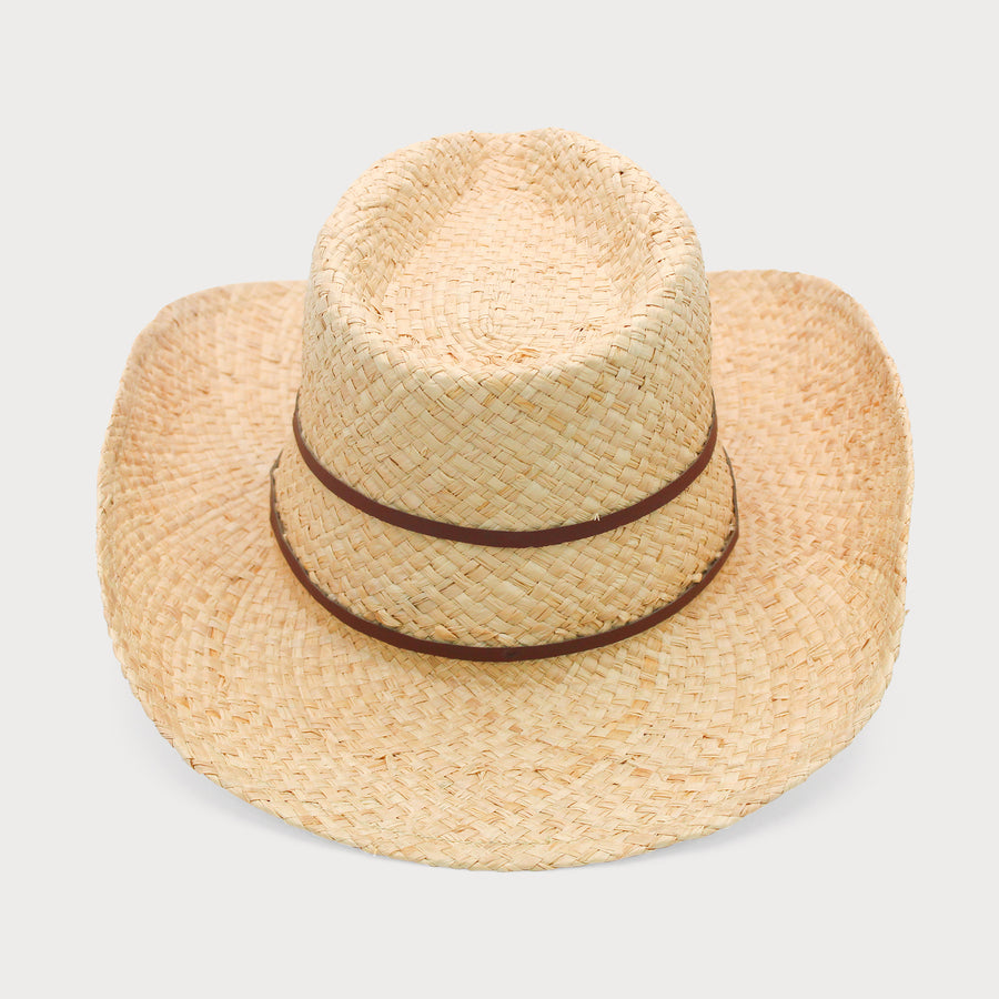 Caspian Cowboy Hat in Natural