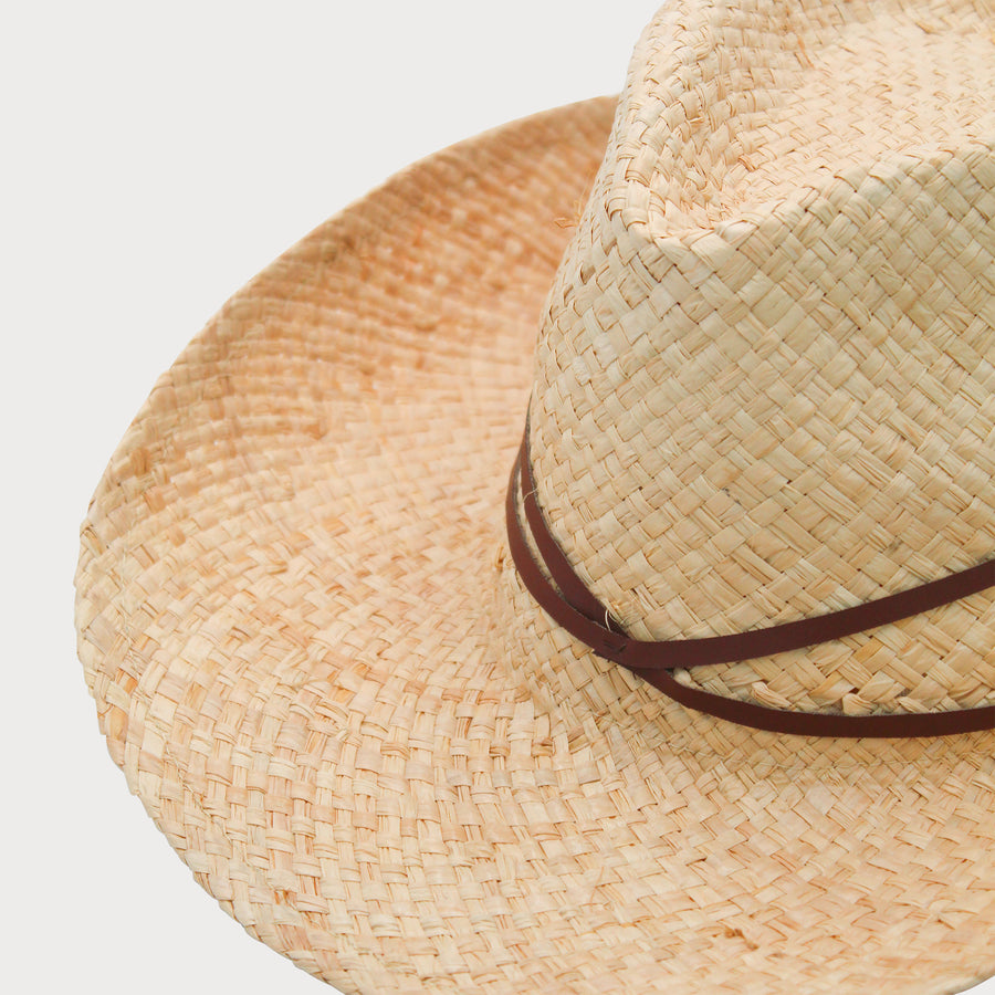 Caspian Cowboy Hat in Natural