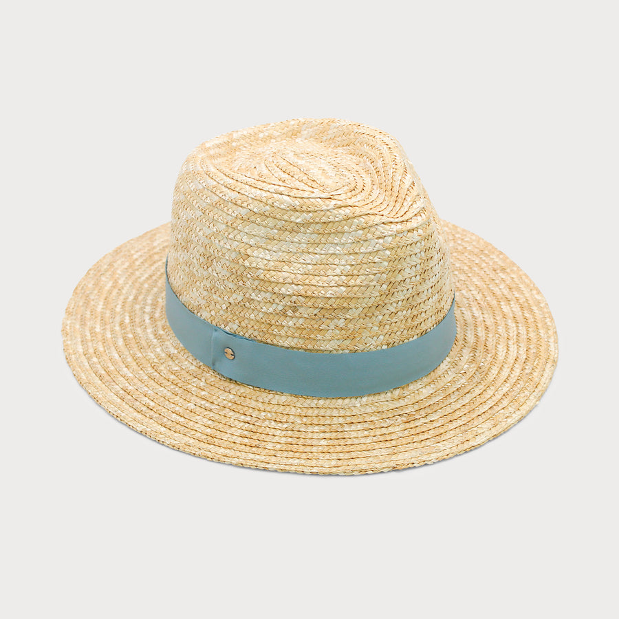 Zira Fedora in Sky Blue