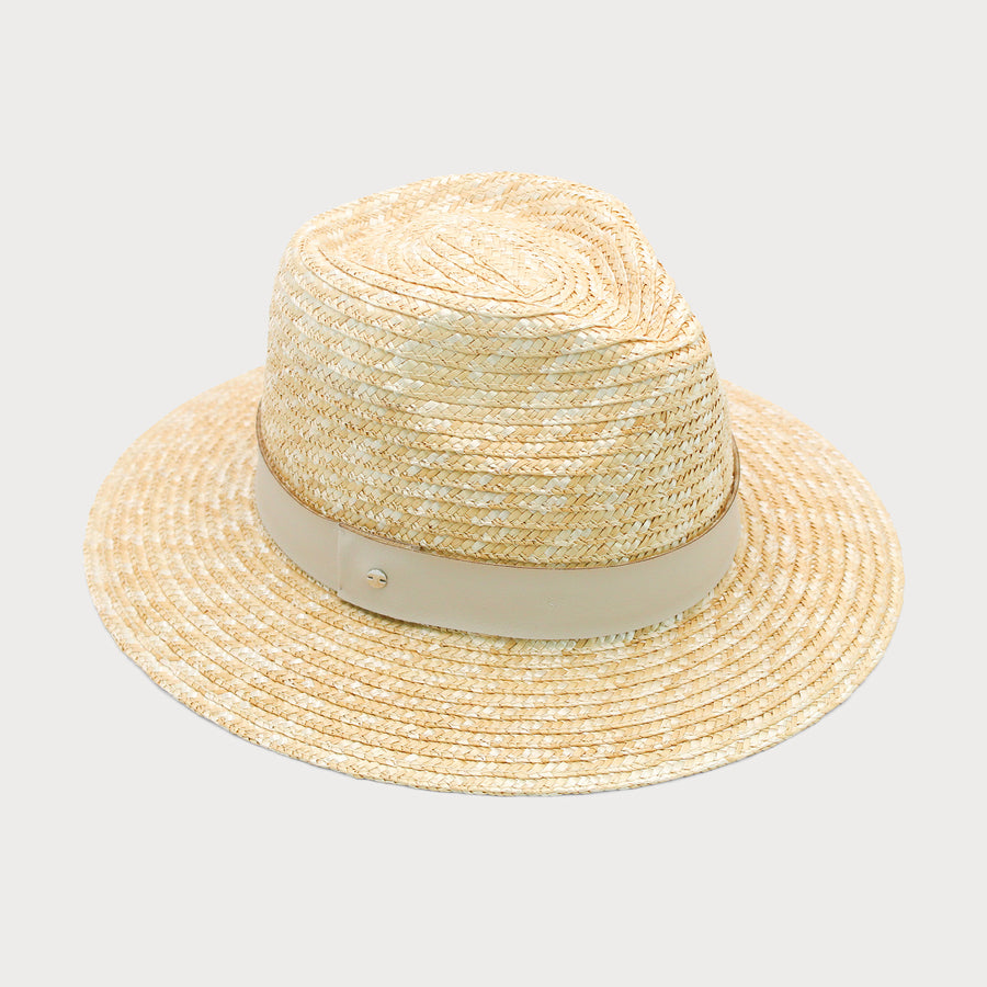 Zira Fedora in White