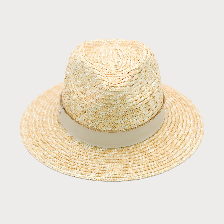 Zira Fedora in White