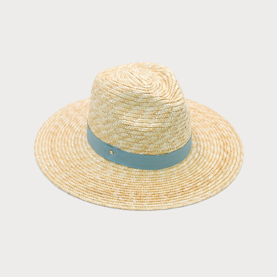 Zana Fedora in Sky Blue