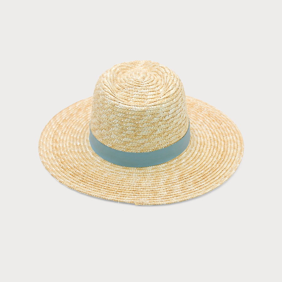 Zana Fedora in Sky Blue