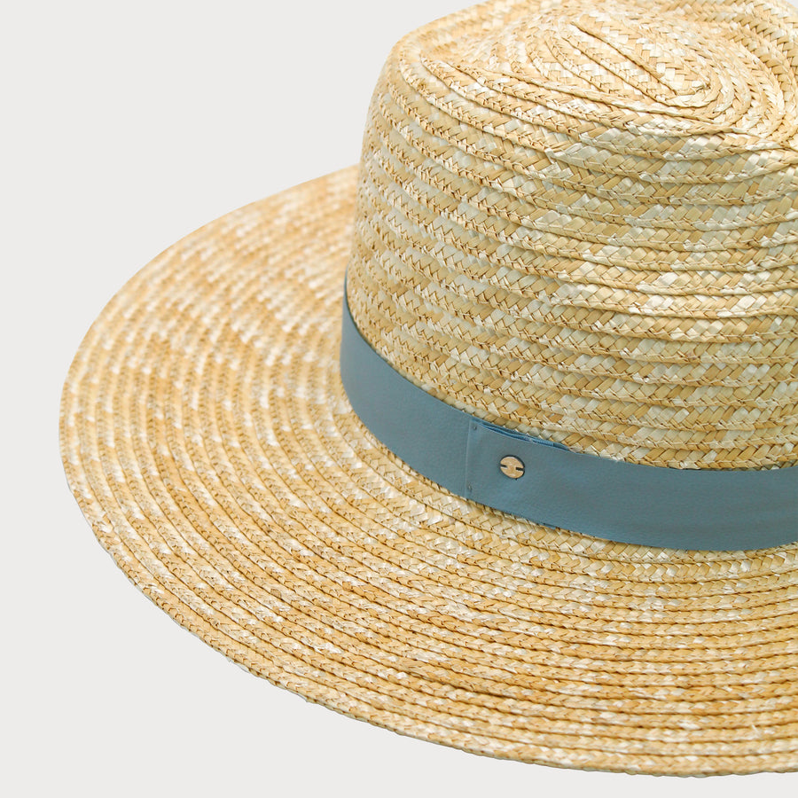 Zana Fedora in Sky Blue