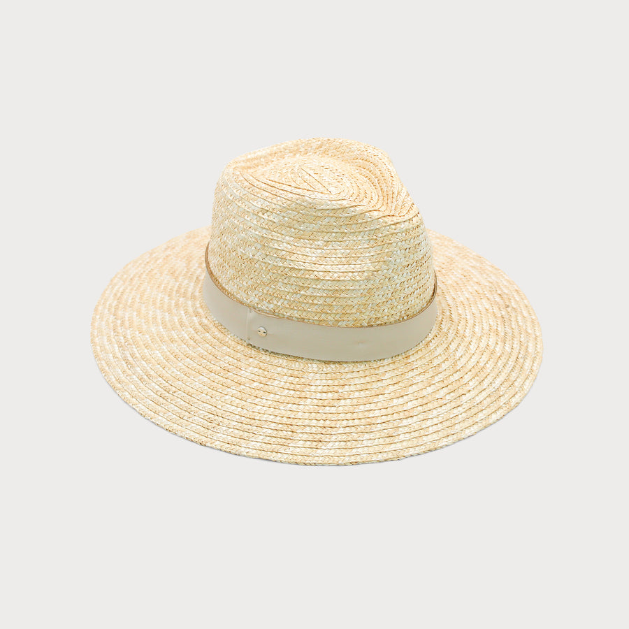 Zana Fedora in White