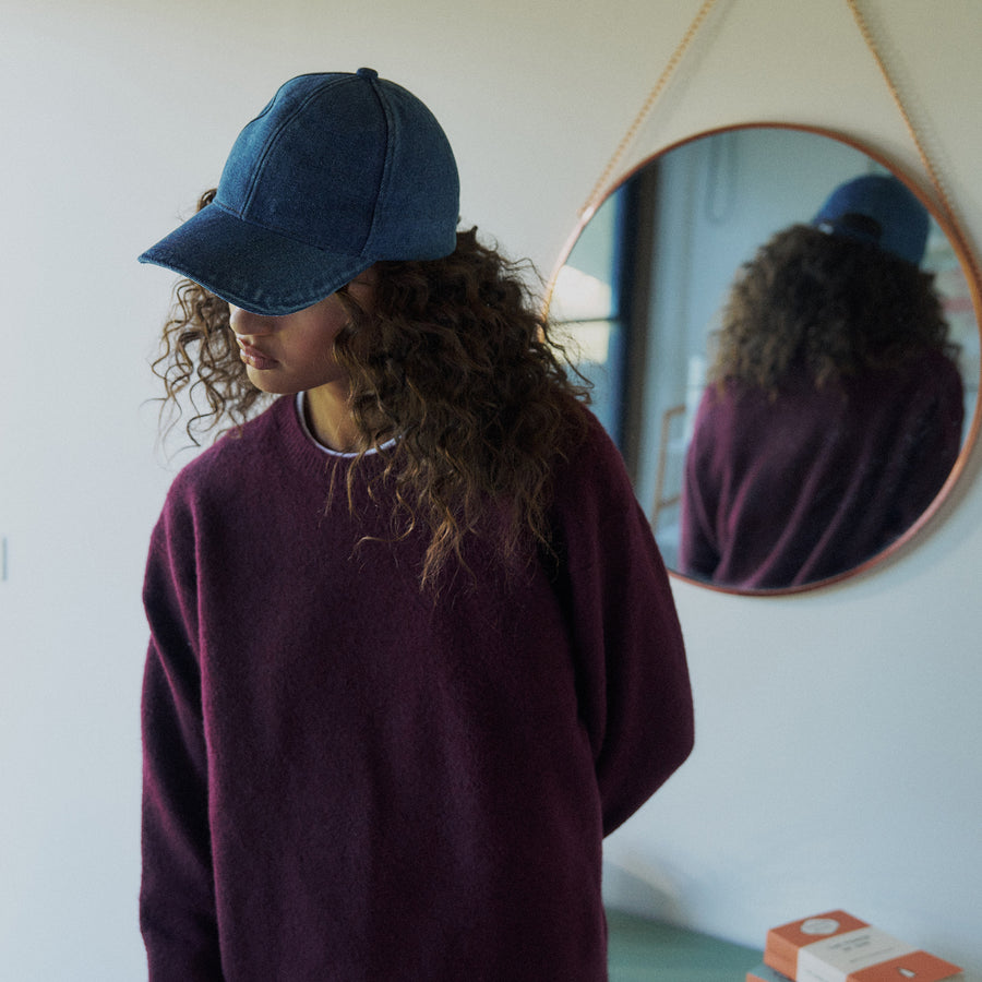 Max Recycled Cotton Denim Cap