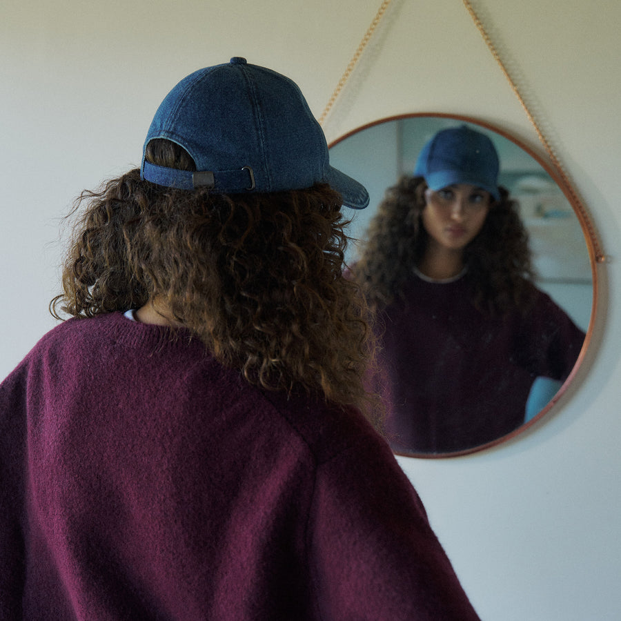 Max Recycled Cotton Denim Cap