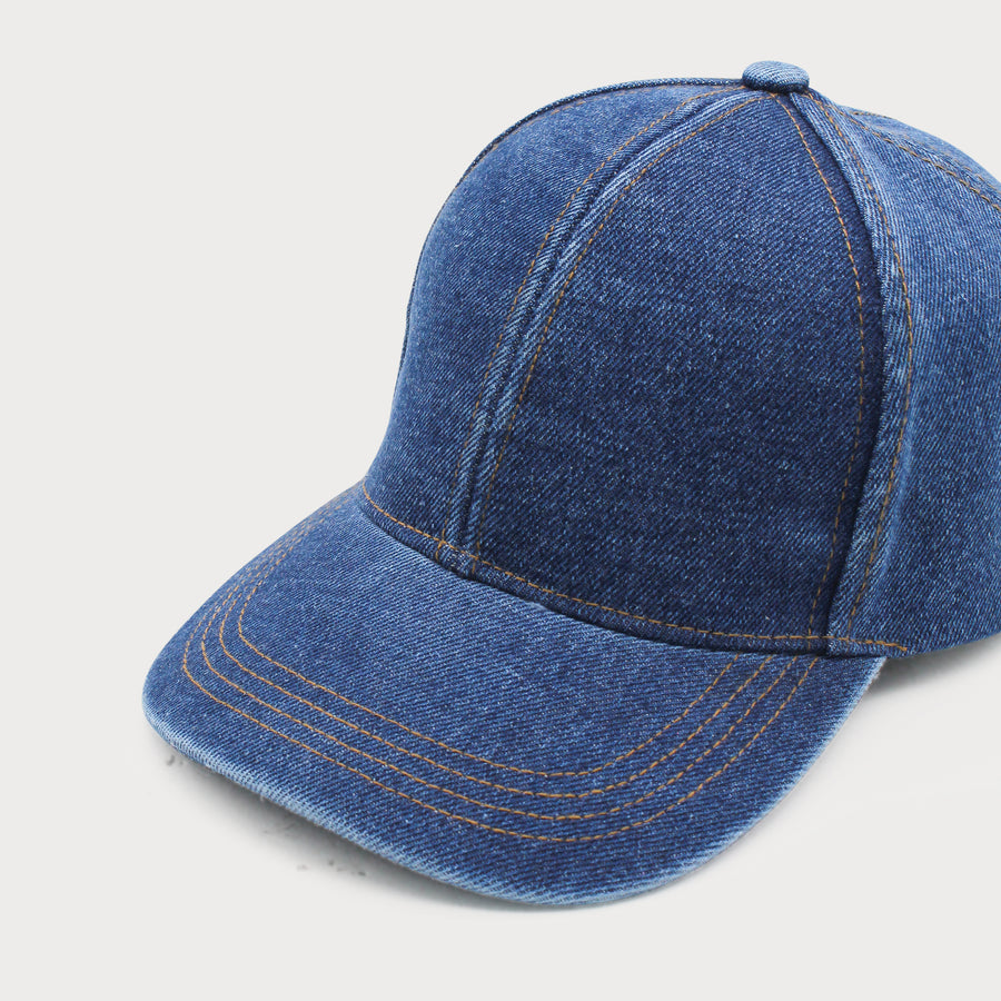 Max Recycled Cotton Denim Cap