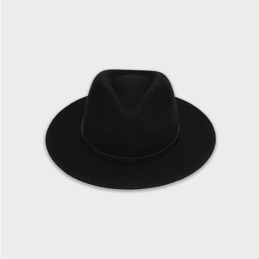 Image of the Ace Of Something Oslo Mens Fedora in Black
