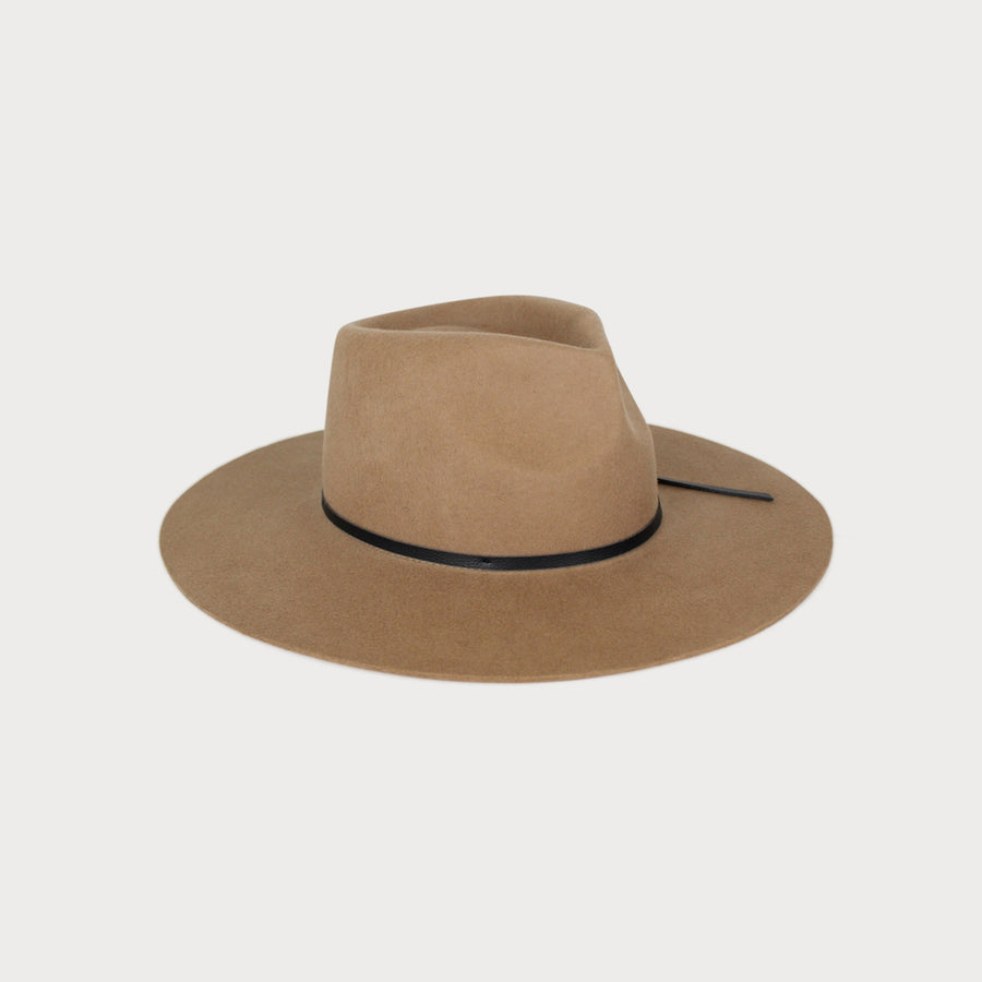 Image of the the Bronco Fedora in Camel
