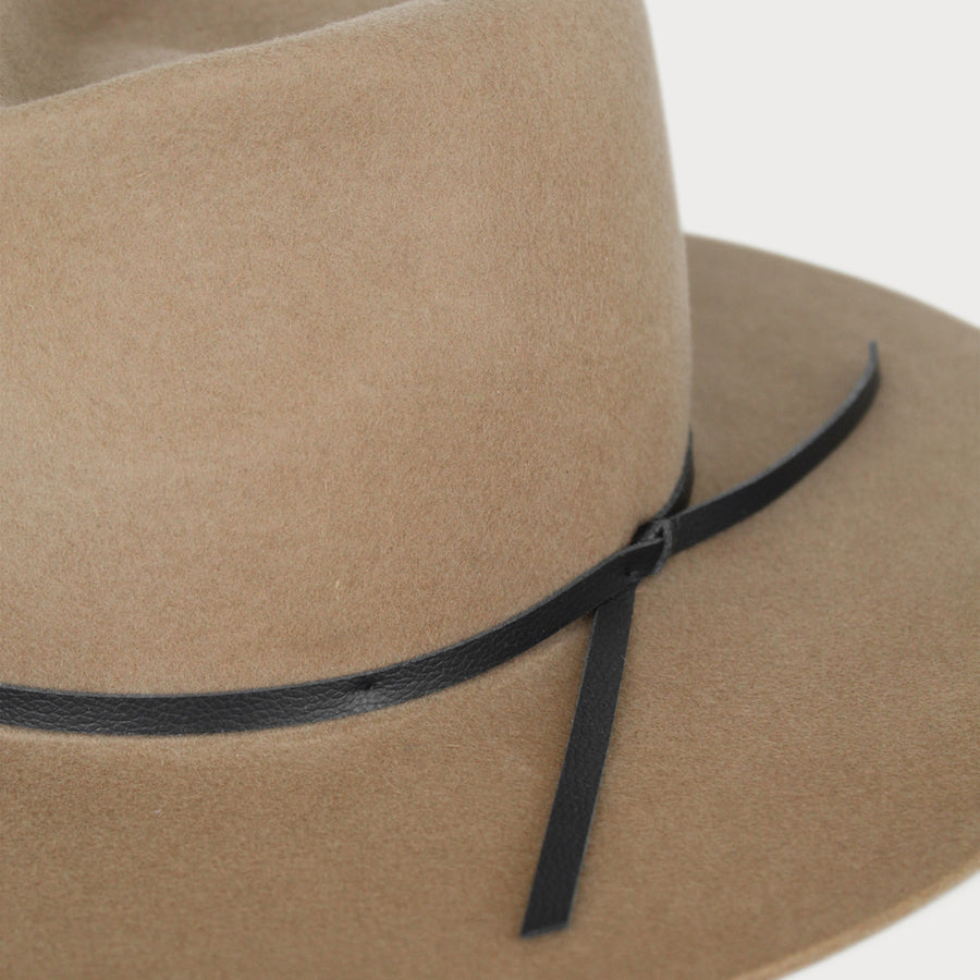 Image of the Bronco Fedora in Camel
