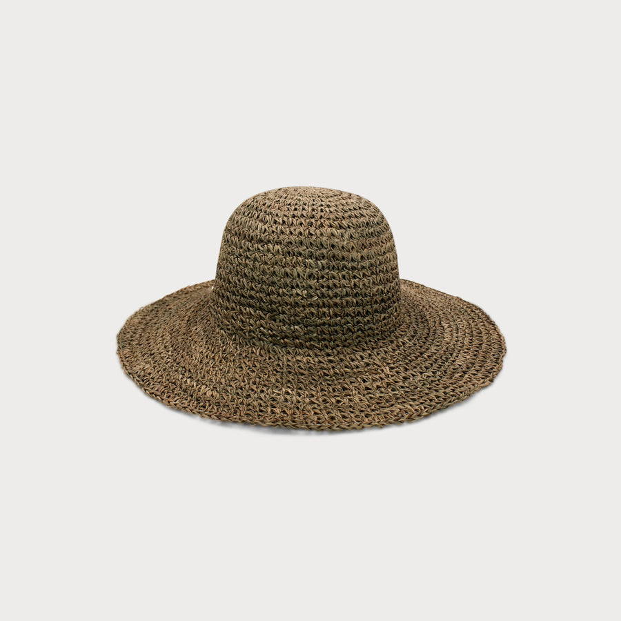 Cue Floppy Hat in Seagrass