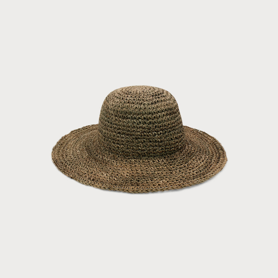 Cue Floppy Hat in Seagrass