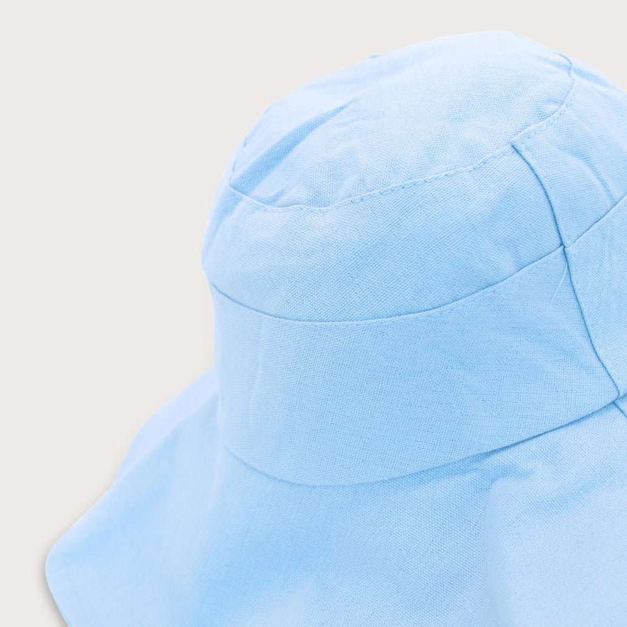 Melrose Bucket Hat in Blue