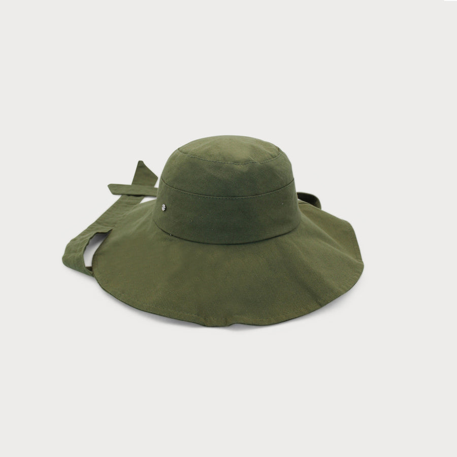 Melrose Bucket Hat in Khaki