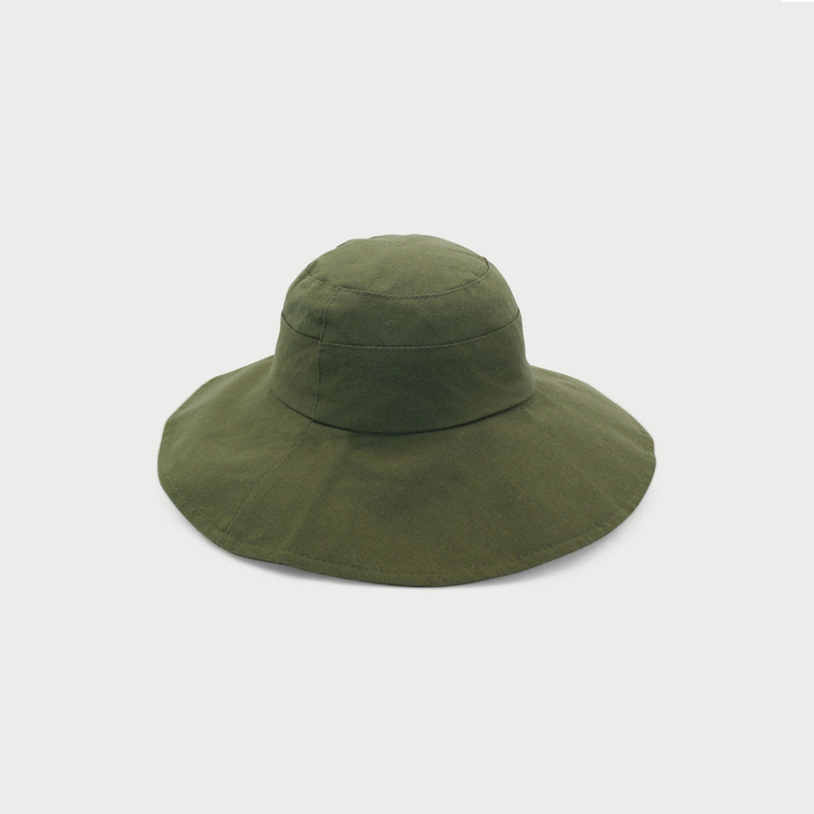 Melrose Bucket Hat in Khaki