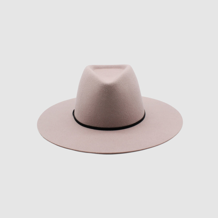 Image of the Ace Of Something Jumbuck Fedora in Rose Dust.