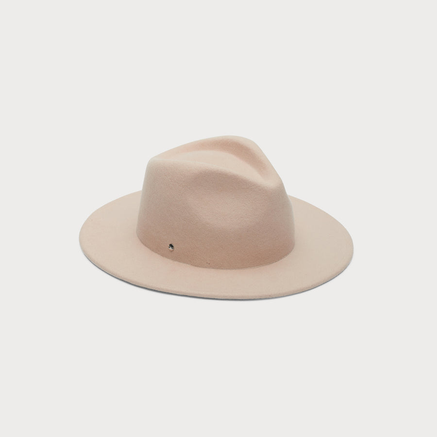 Image of the Kaia Fedora in Oatmeal 